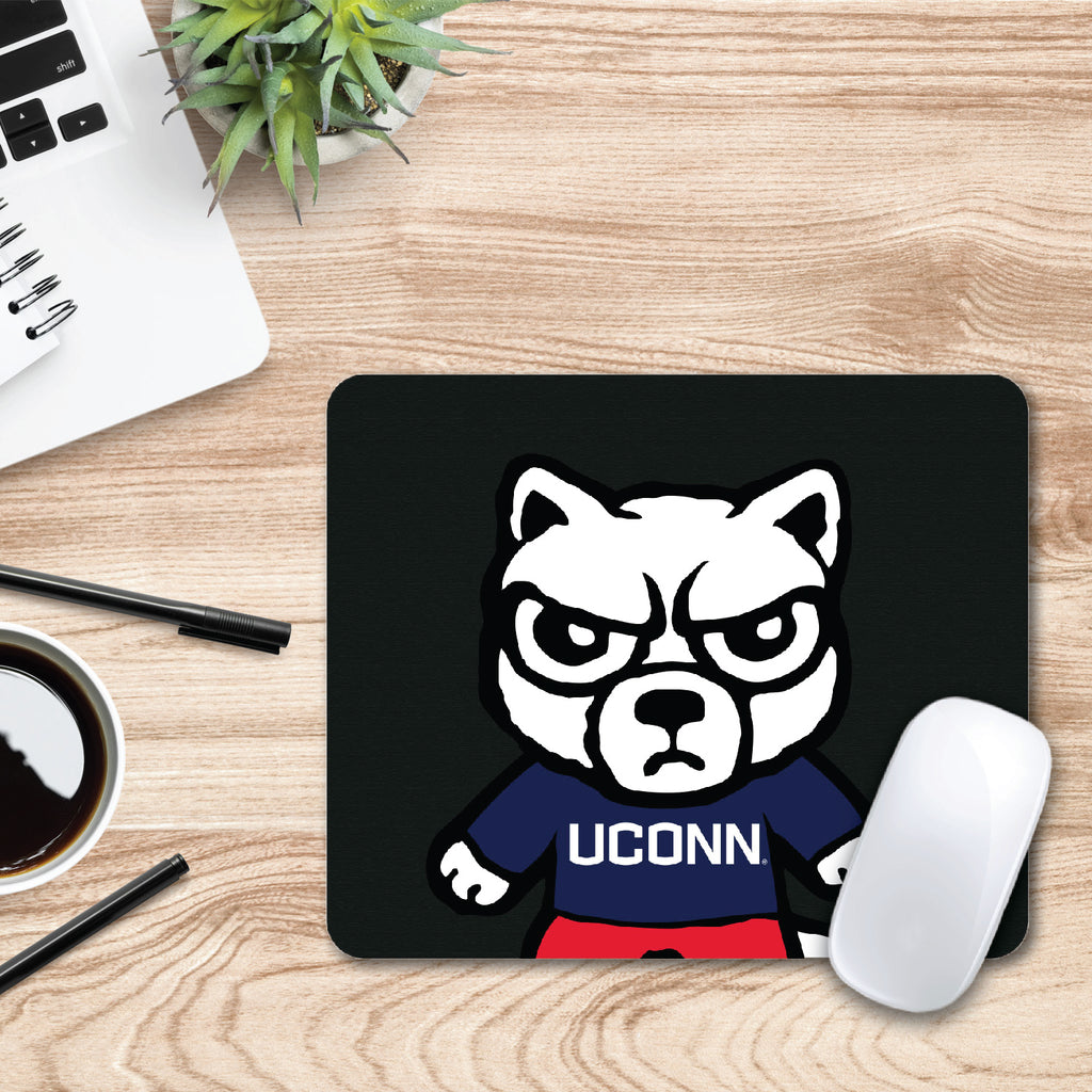 University of Connecticut Tokyodachi Cropped Mouse Pad (OCT-UCONN3-MH03A)