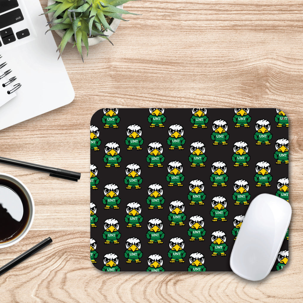 University of North Texas Tokyodachi Mascot Mouse Pad (OCT-UNT-MH28A)