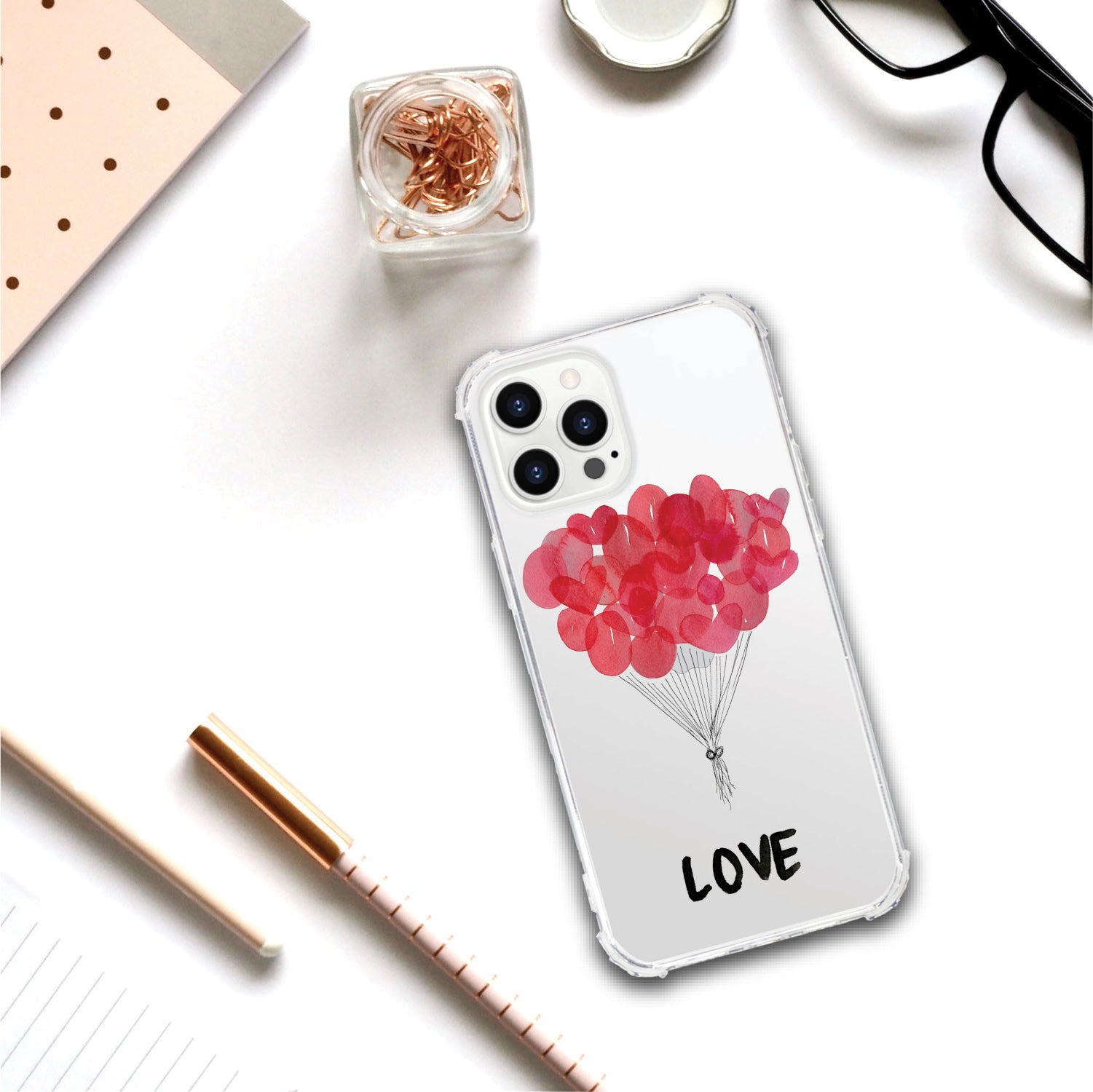 Artist Series: Plume Jolie Balloon Love Phone Case