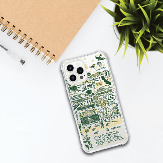 Julia Gash Cityscape Phone Case California Polytechnic State University