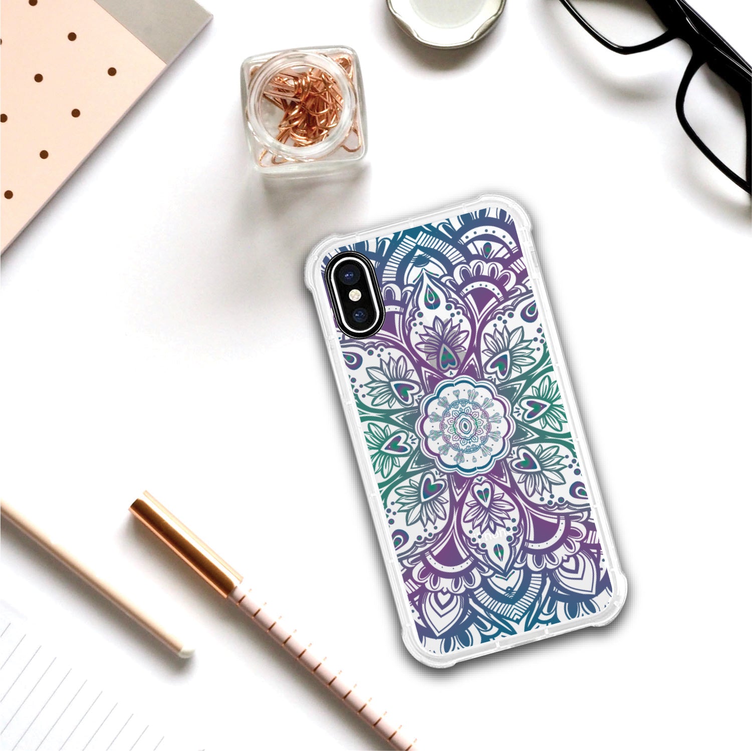 OTM Essentials | Mandala Heart Phone Case