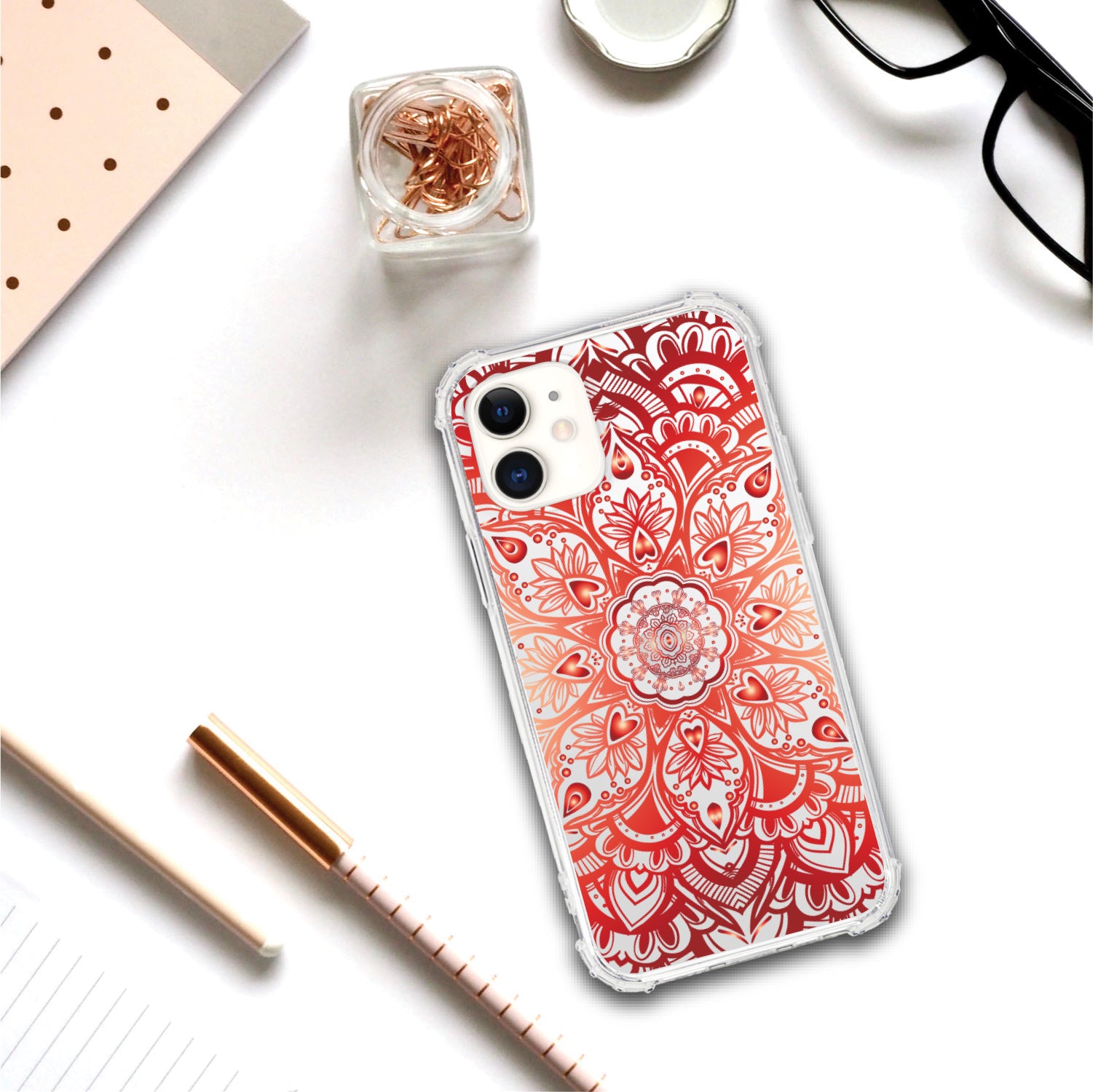 OTM Essentials | Mandala Heart Phone Case