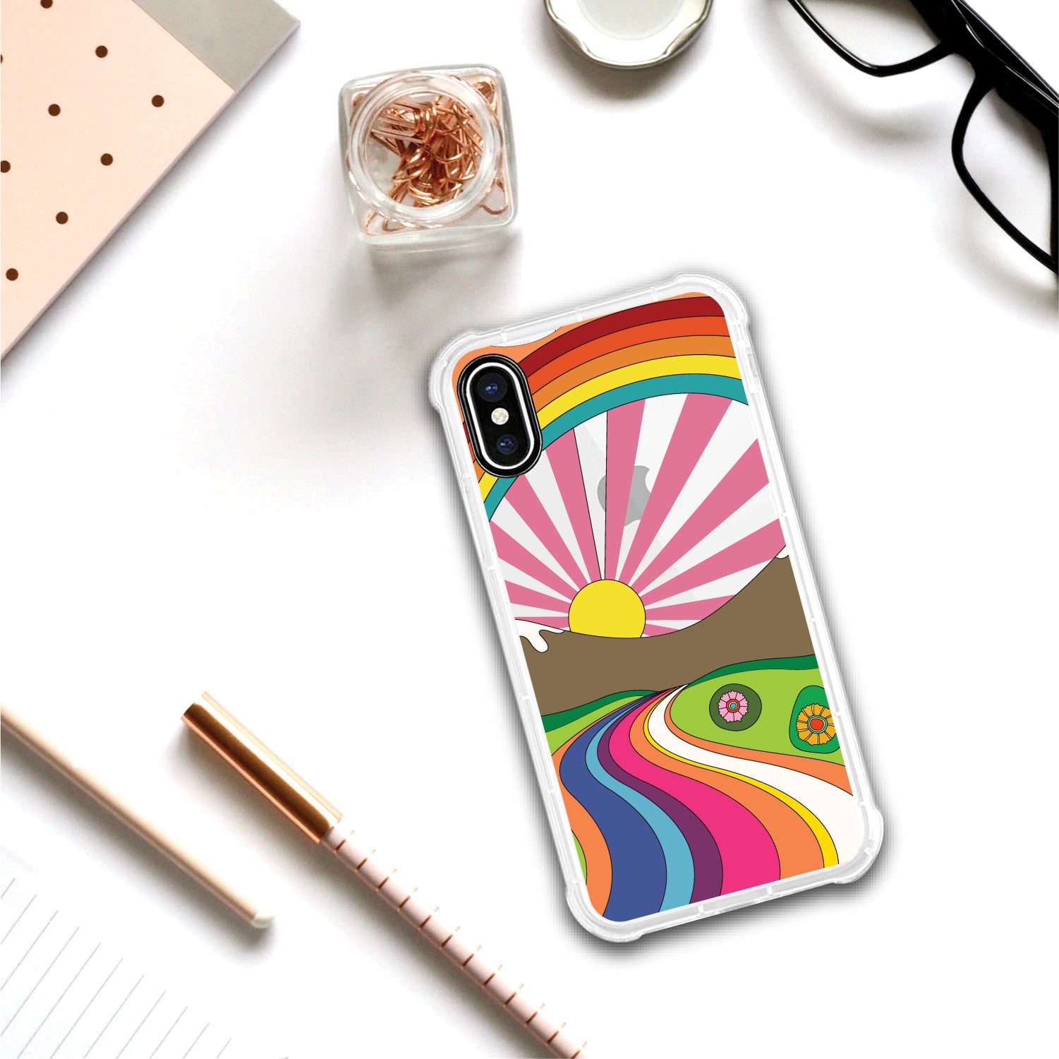 OTM Essentials | Rainbow Gumdrops Phone Case