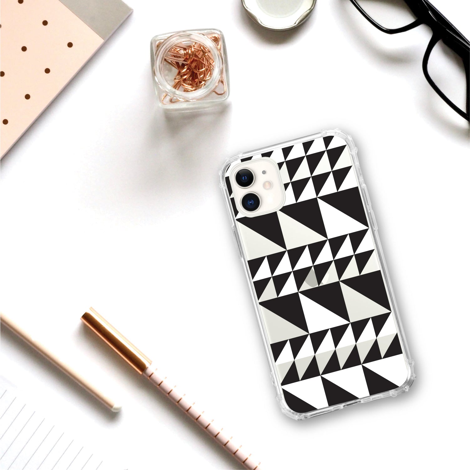 OTM Essentials | Triangle Quilt Phone Case