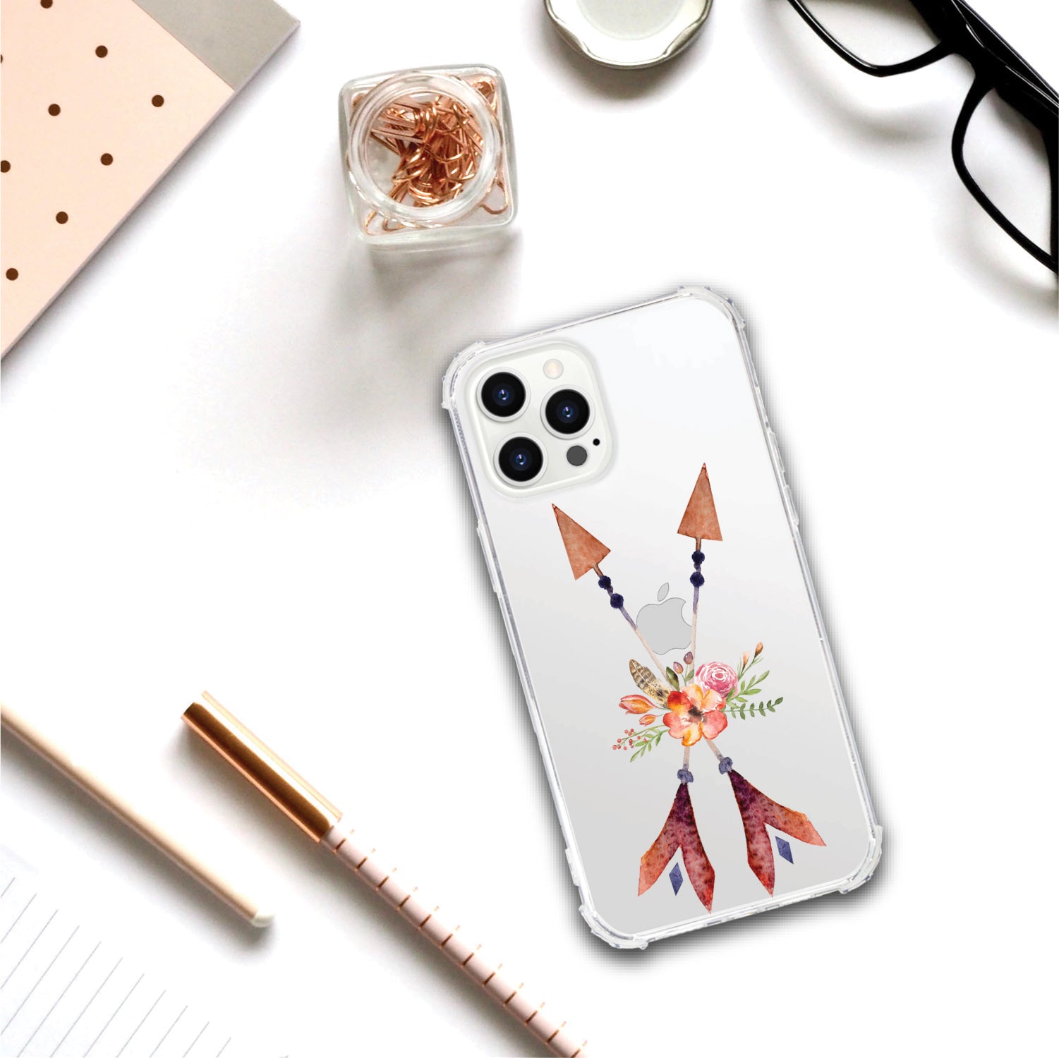 OTM Essentials | Flowers & Arrows Phone Case