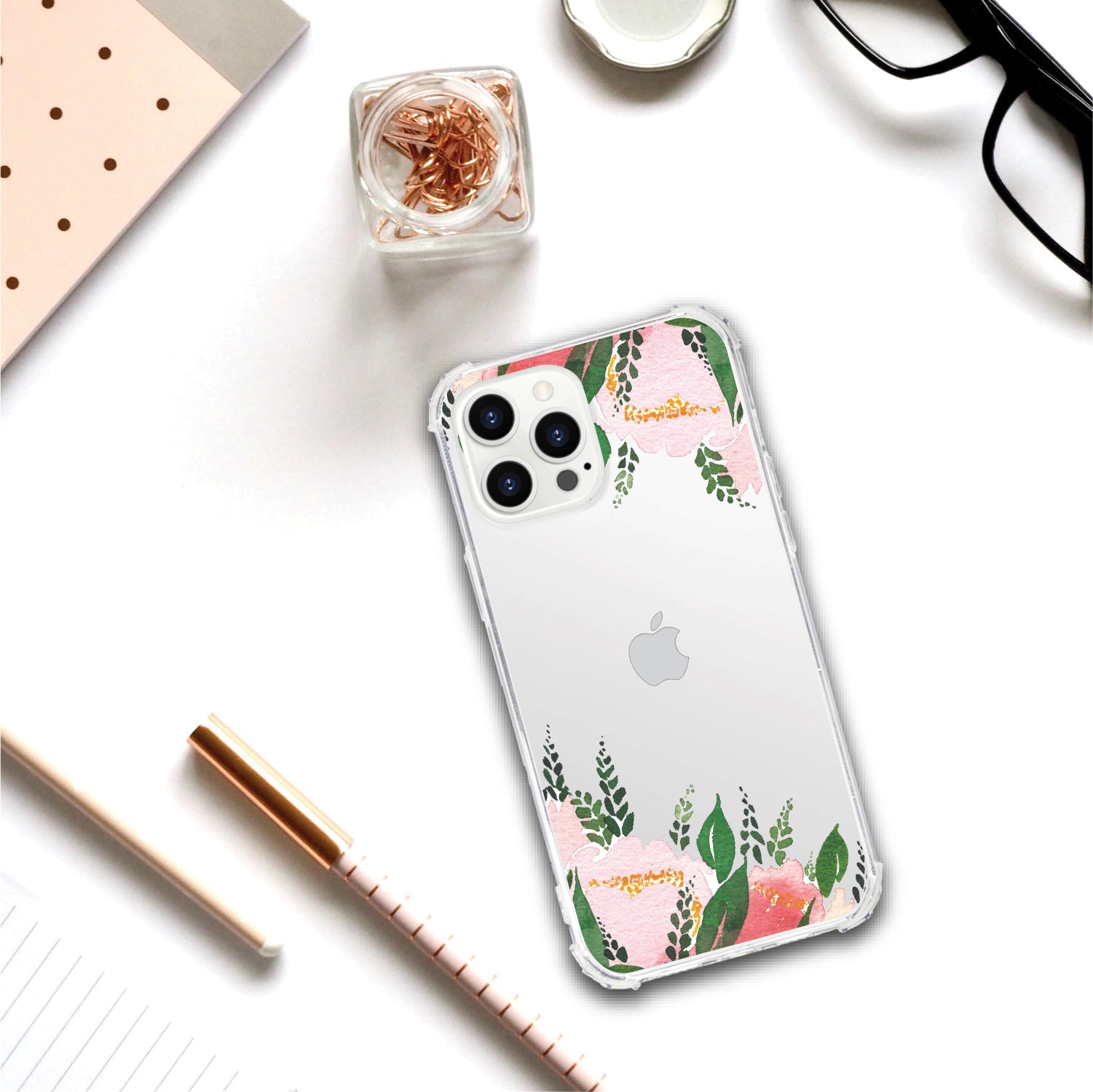 OTM Essentials | Peonies & Ferns Phone Case