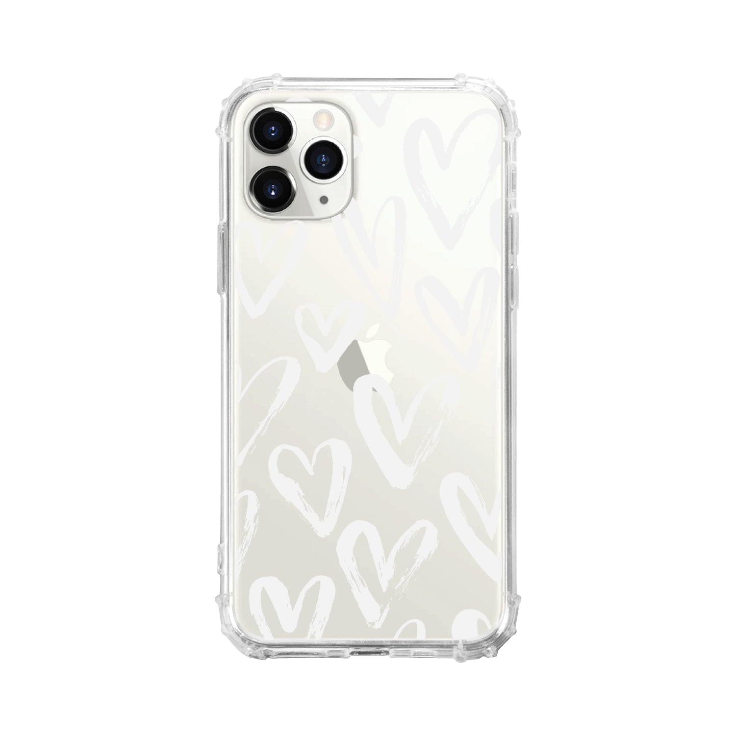 OTM Essentials | White Hearts Phone Case