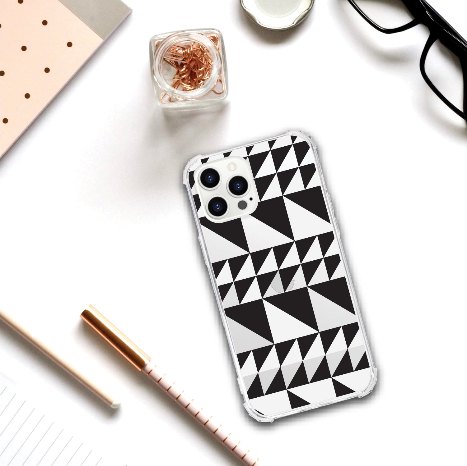 OTM Essentials | Triangle Quilt Phone Case