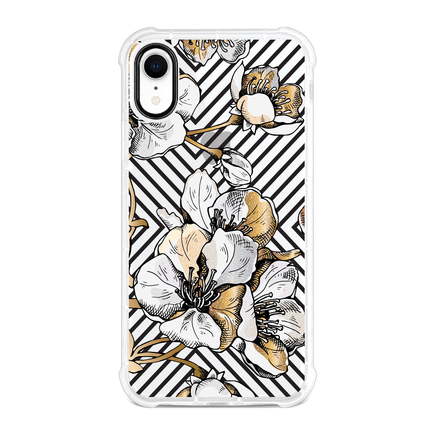 OTM Essentials | Cherry Blossoms Gold Phone Case