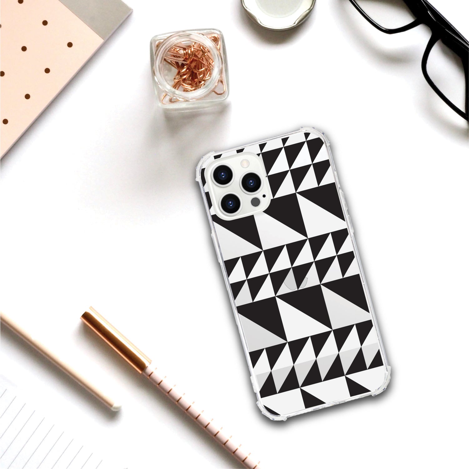 OTM Essentials | Triangle Quilt Phone Case