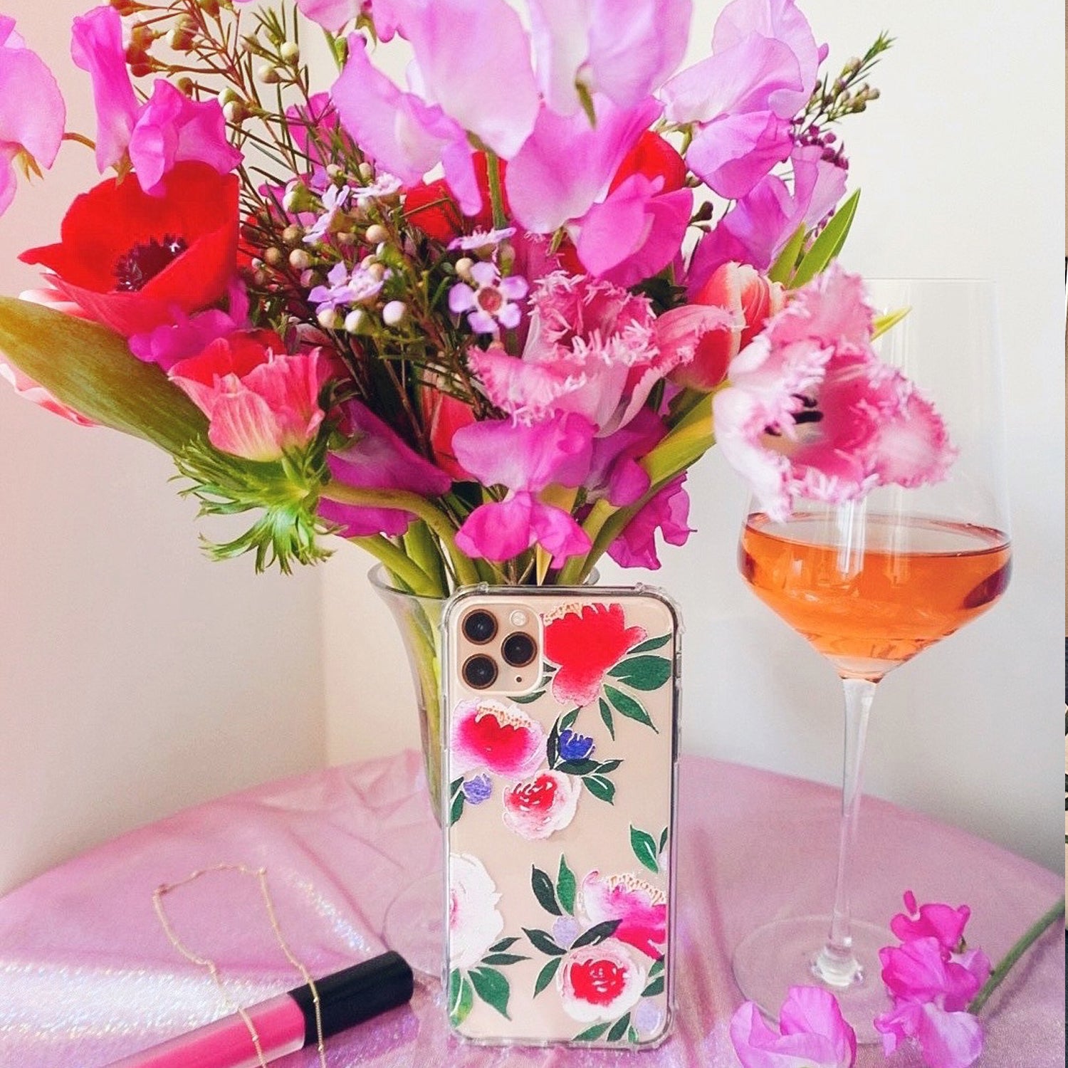 OTM Essentials | Bountiful Peonies Phone Case