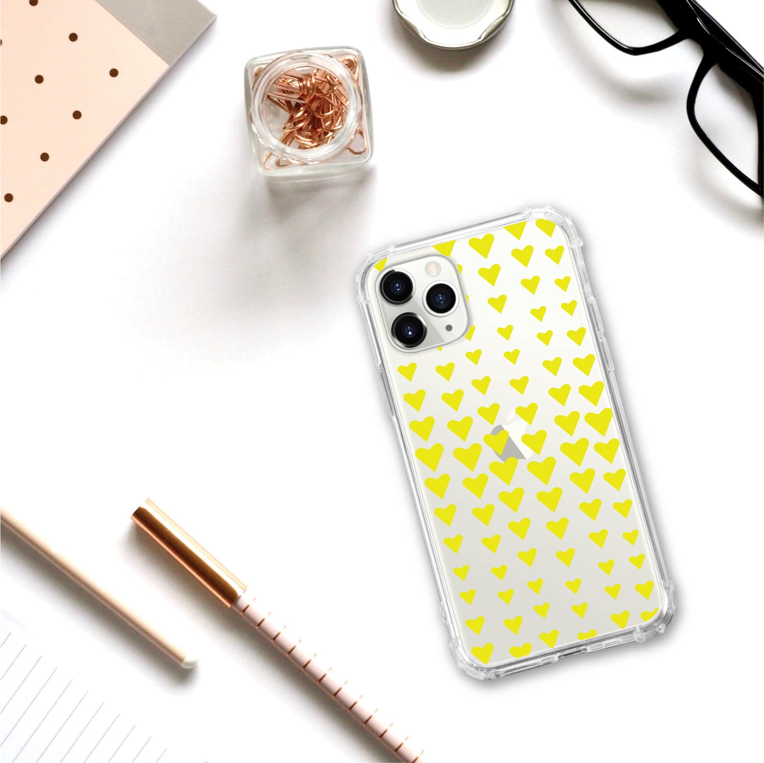 OTM Essentials | Falling Hearts Phone Case