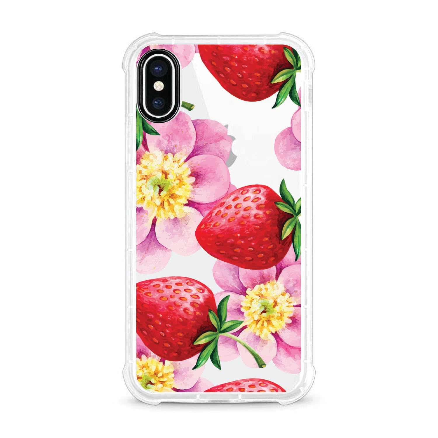 OTM Essentials | Strawberry Flowers Phone Case