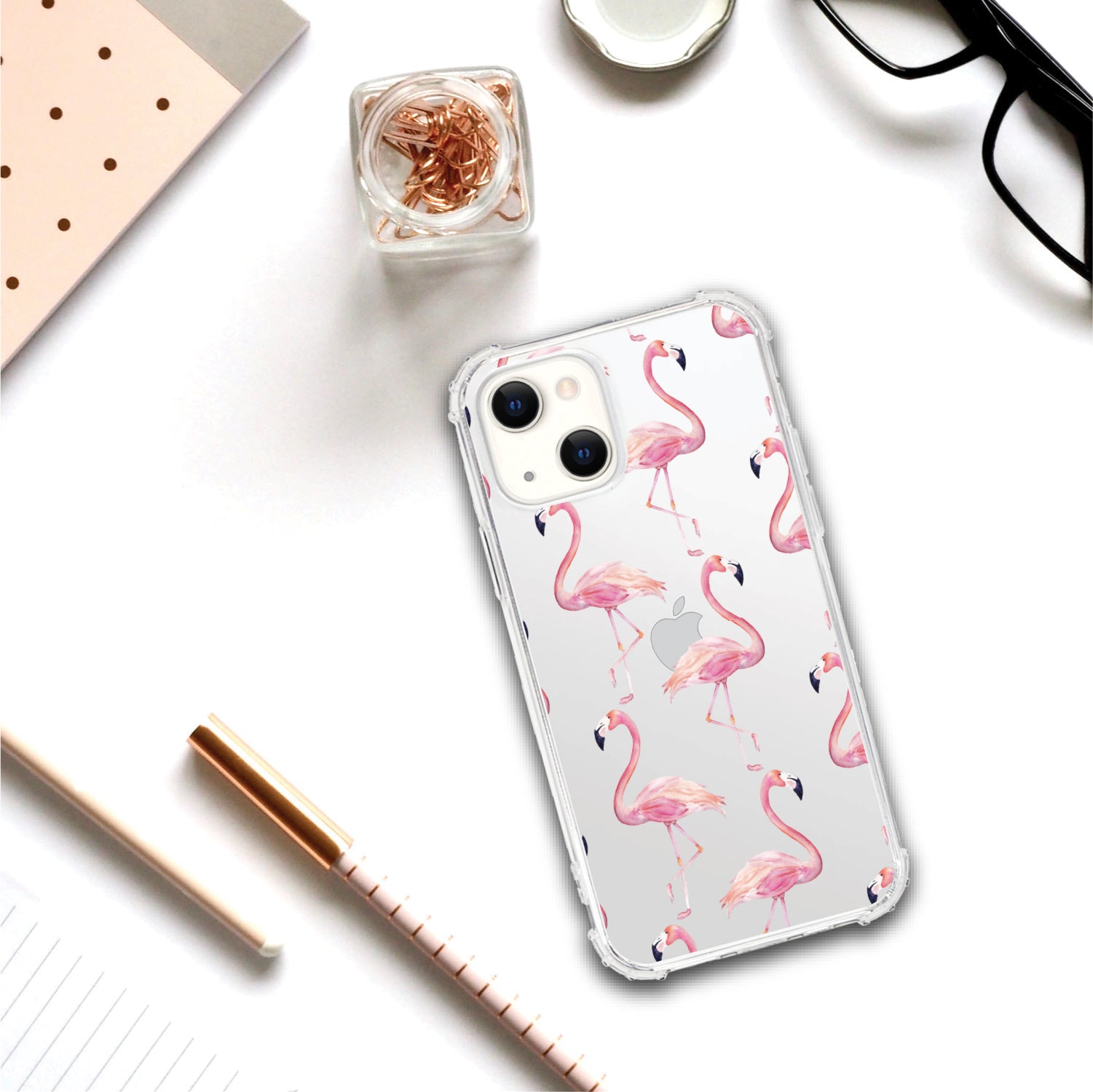 OTM Essentials | Flamingo All Over Phone Case