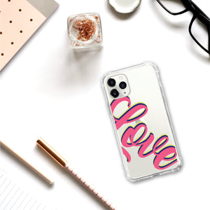 Neon Love iPhone Case | OTM Essentials