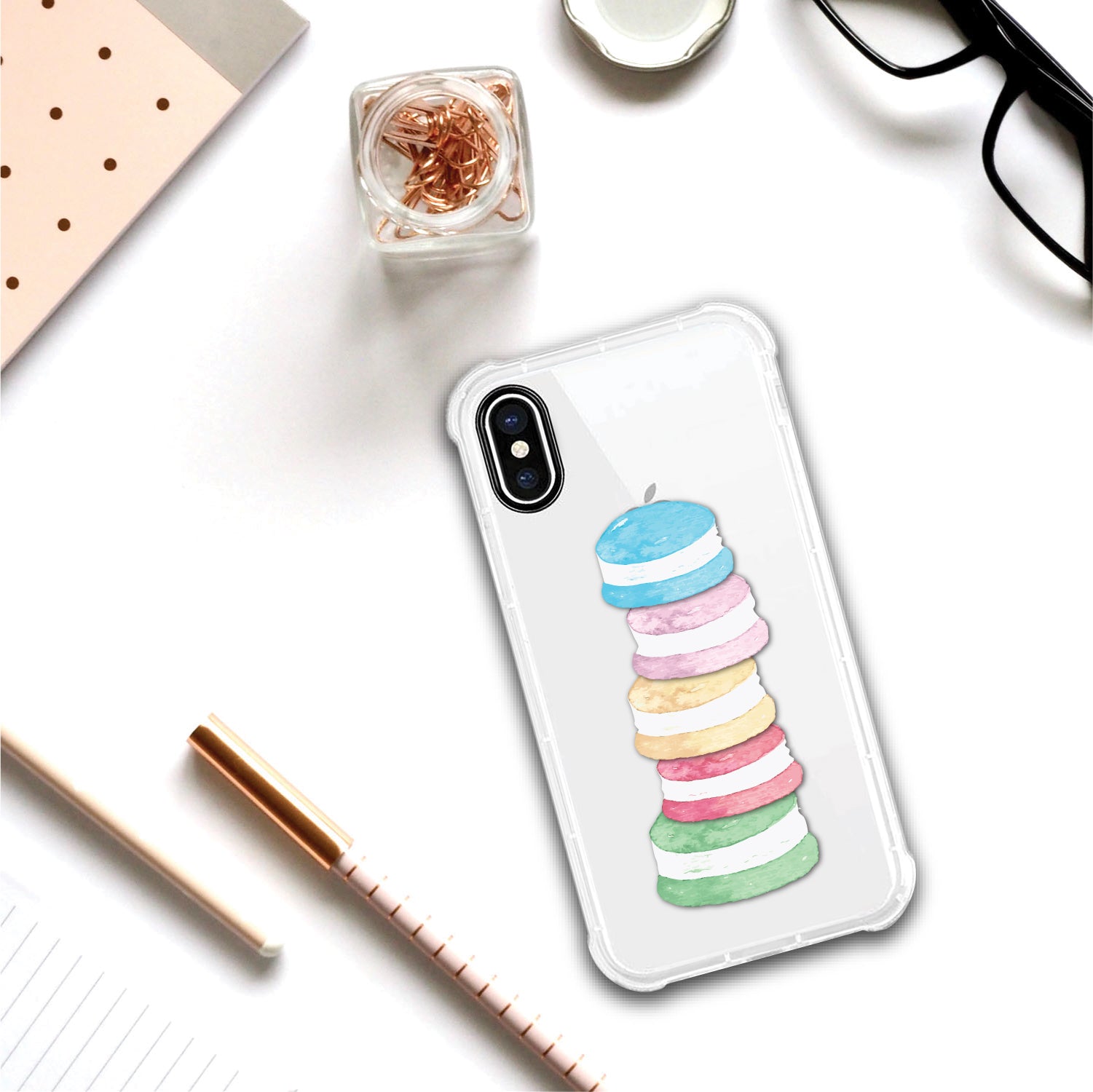 OTM Essentials | Macaron Stack Phone Case