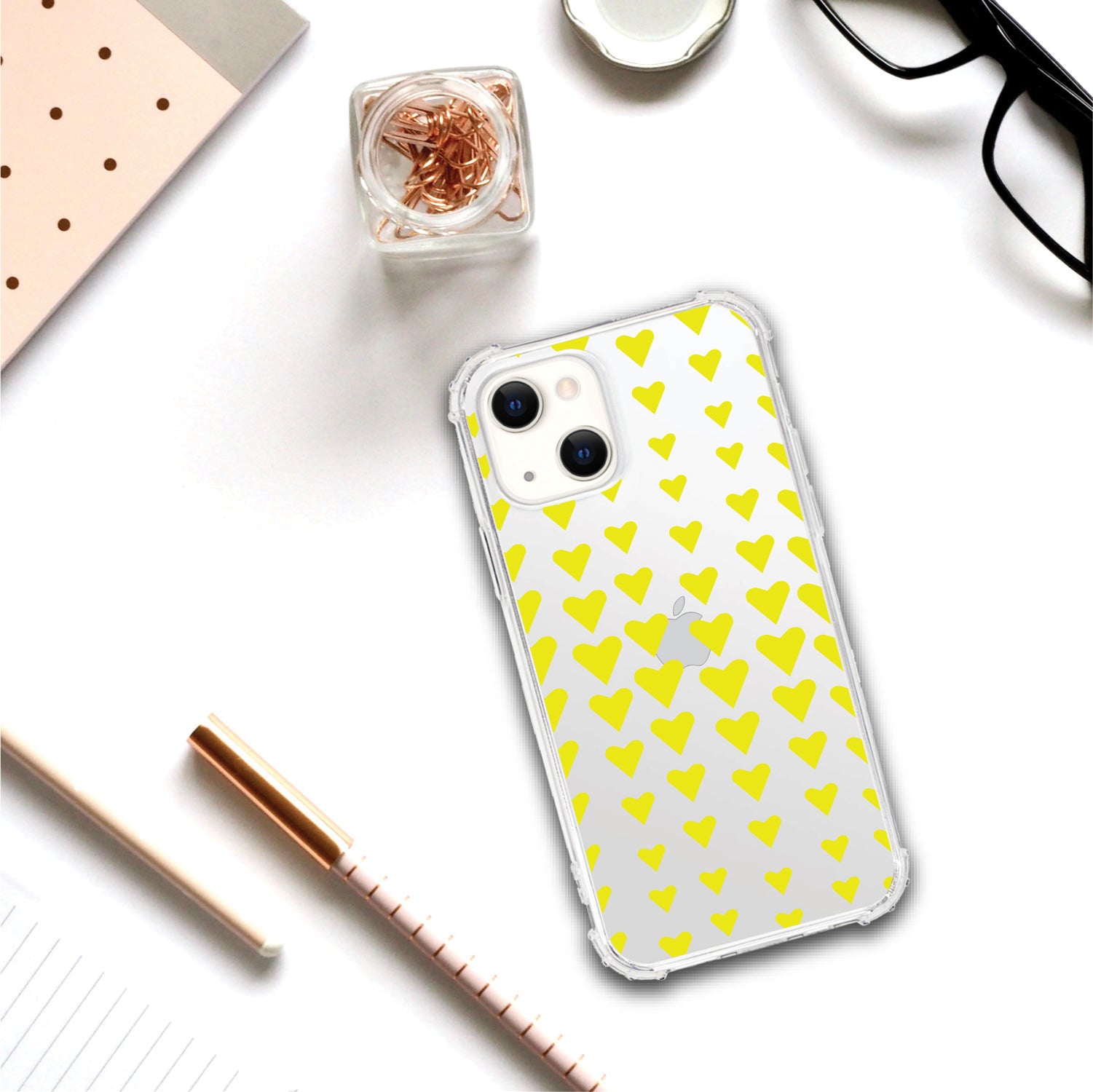 OTM Essentials | Falling Hearts Phone Case