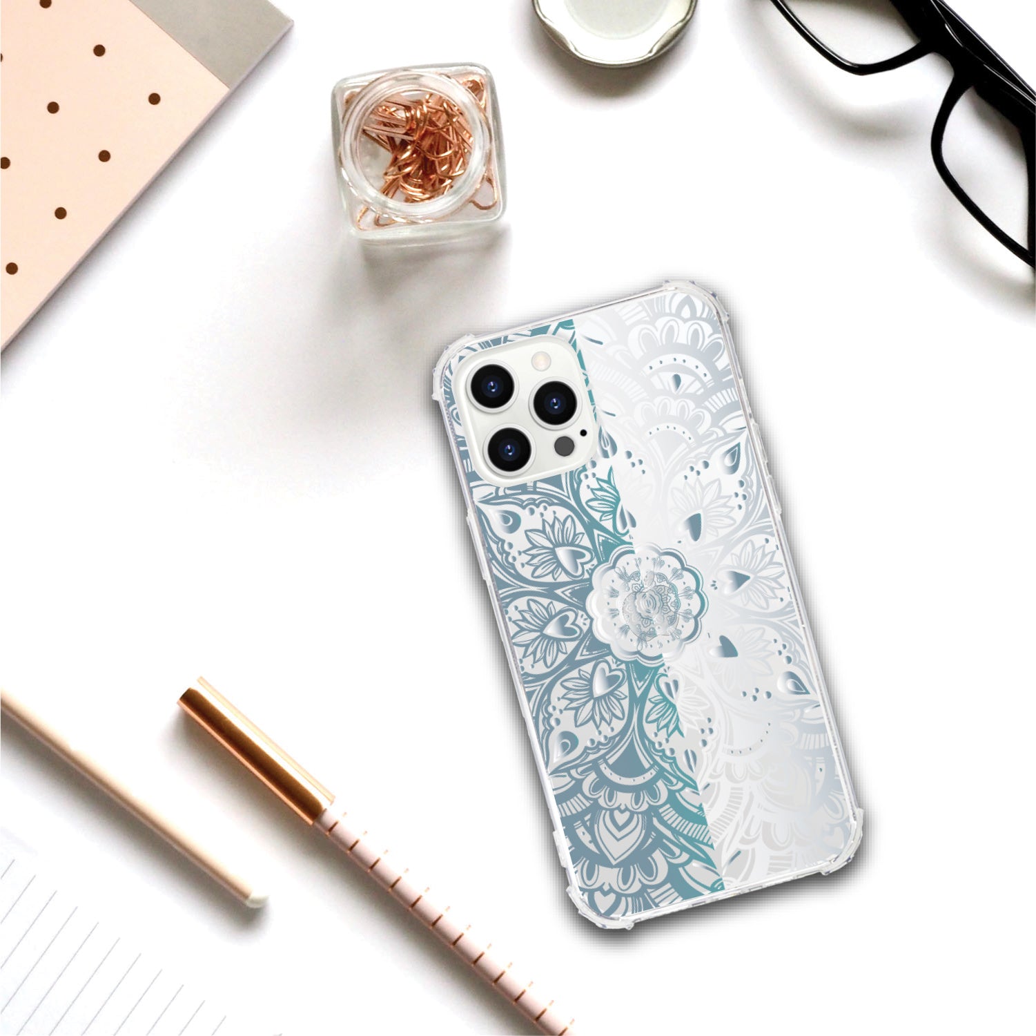 OTM Essentials | Mandala Heart Phone Case