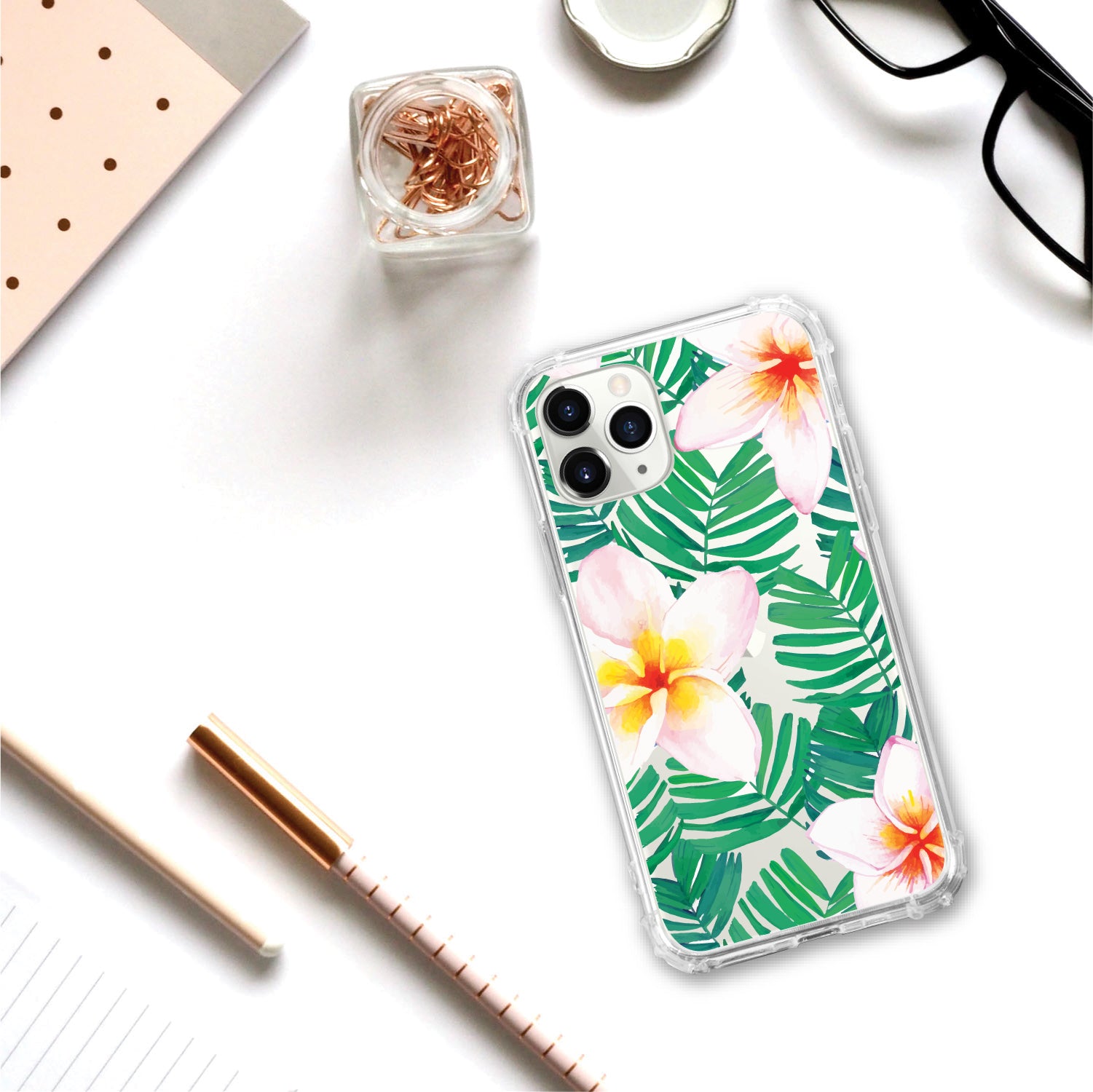 OTM Essentials | Plumeria Phone Case