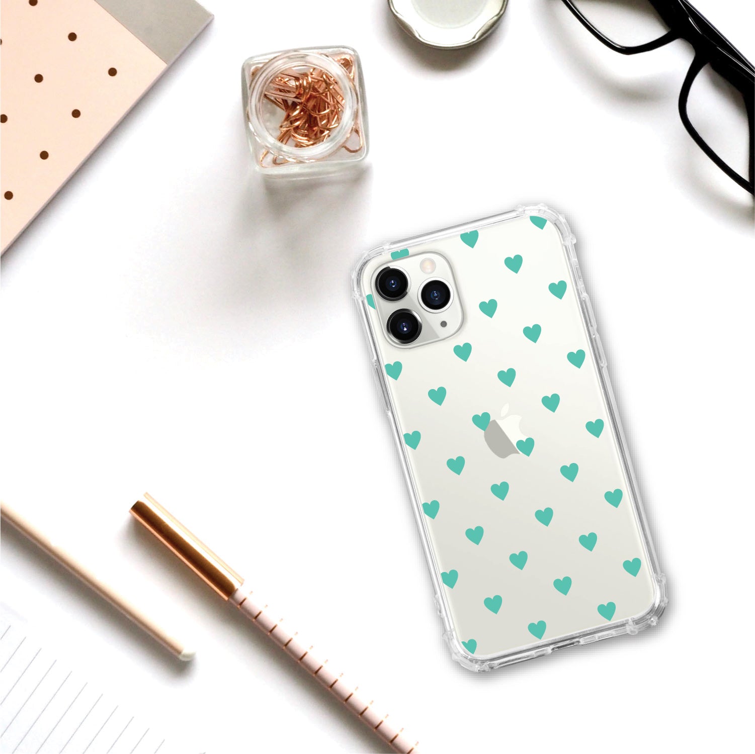 OTM Essentials | Dotty Hearts Phone Case