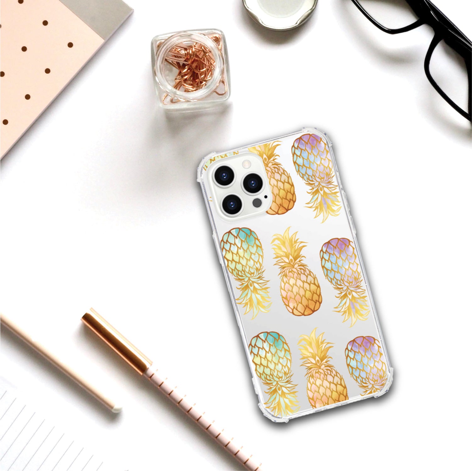 OTM Essentials | Golden Pineapple Phone Case