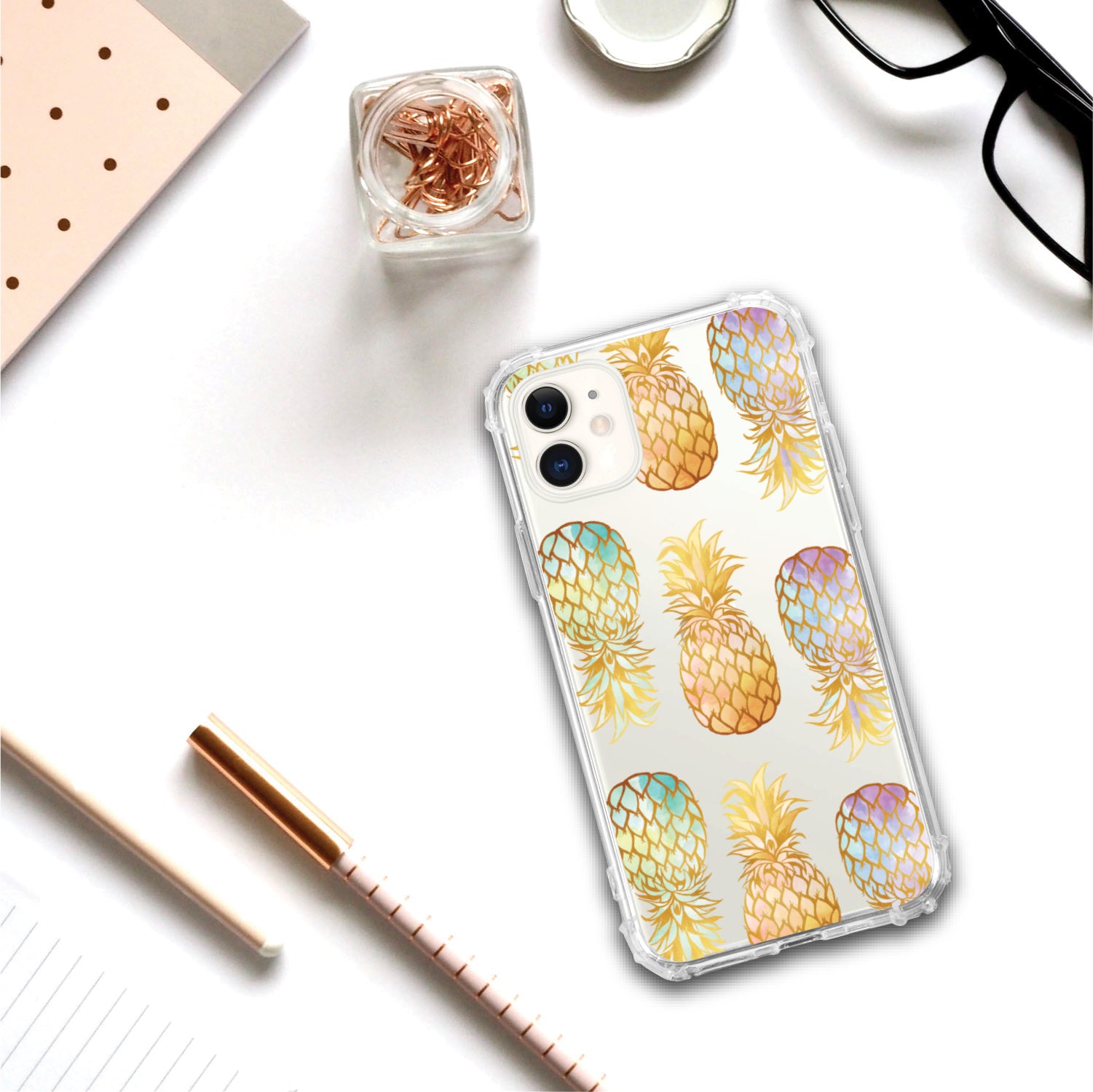 OTM Essentials | Golden Pineapple Phone Case