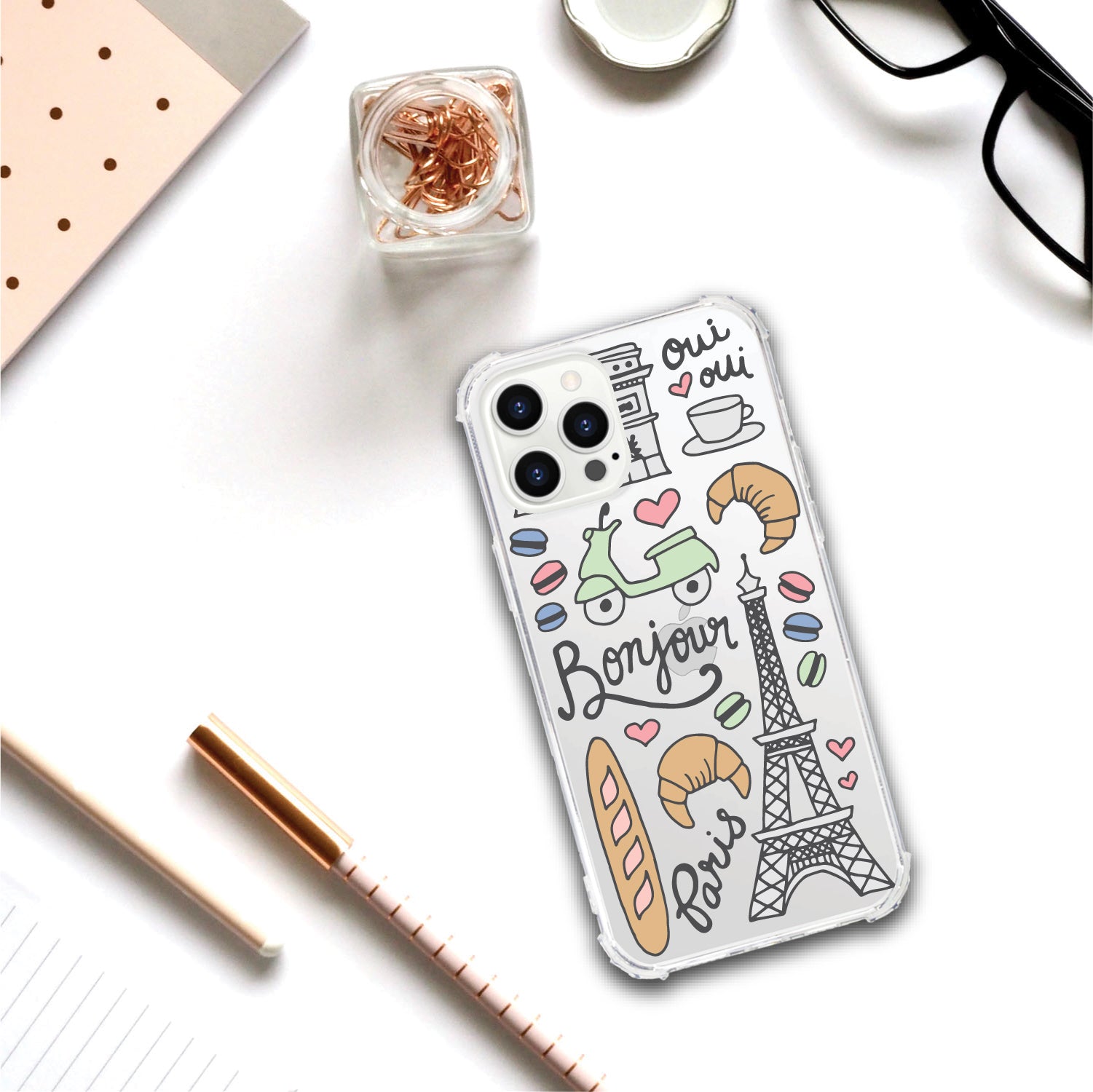 OTM Essentials | Bonjour Paris Phone Case