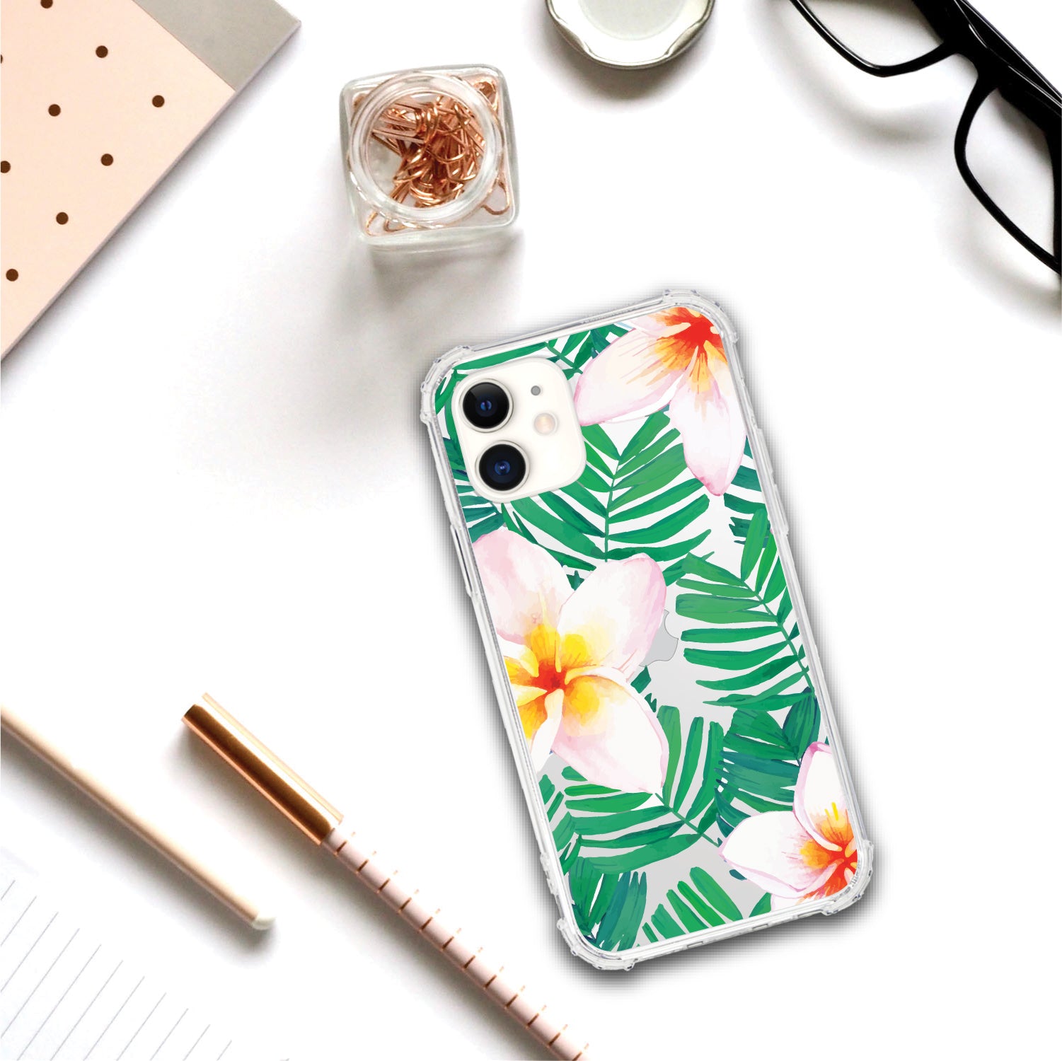 OTM Essentials | Plumeria Phone Case