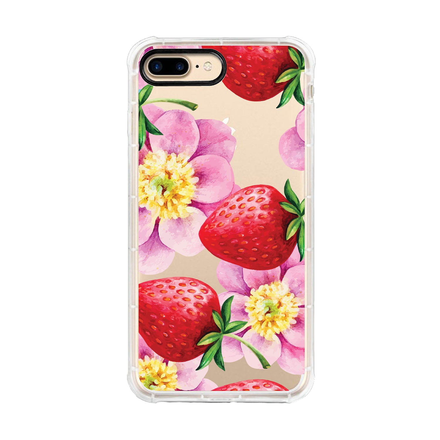 OTM Essentials | Strawberry Flowers Phone Case