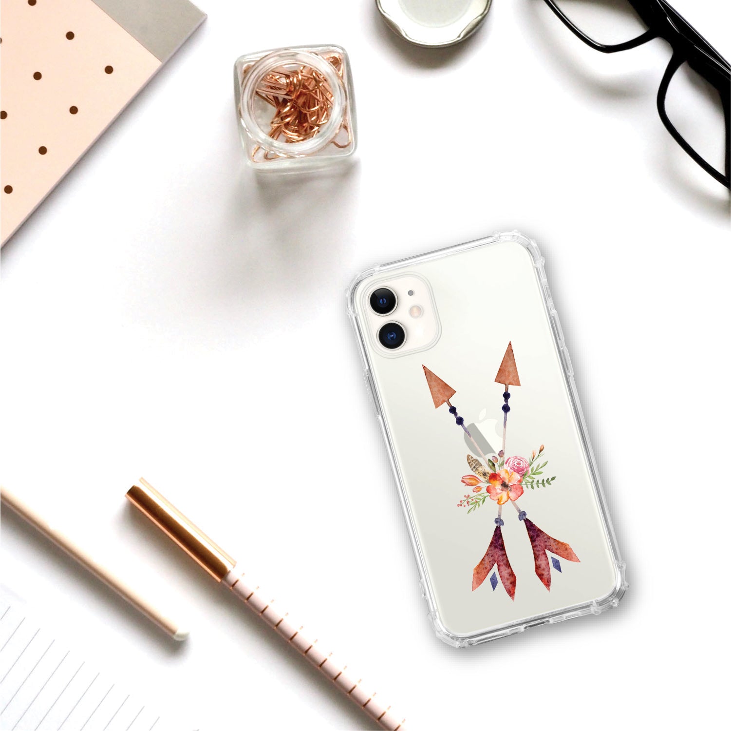 OTM Essentials | Flowers & Arrows Phone Case