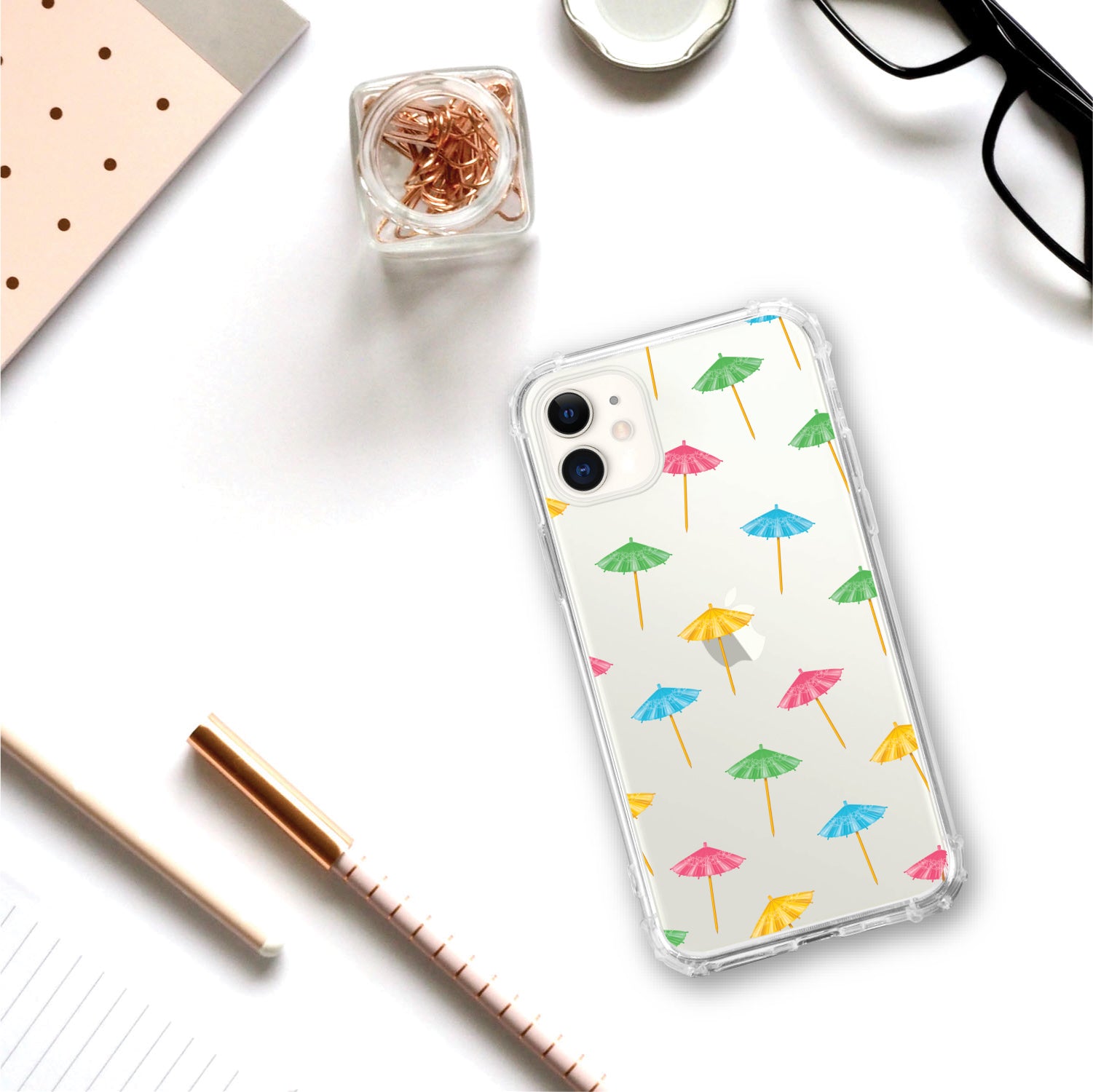 OTM Essentials | Tiny Umbrellas Phone Case