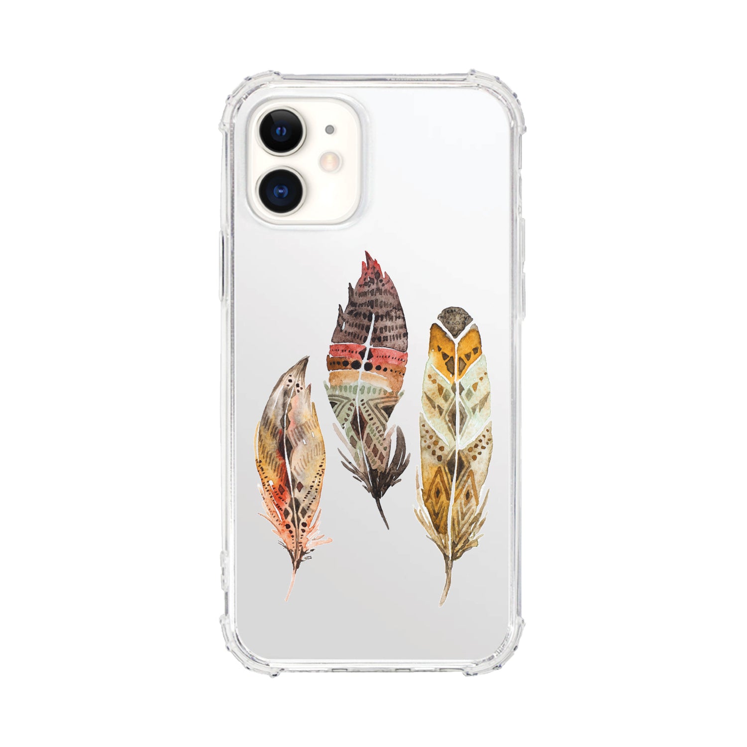 OTM Essentials | Triple Feathers Phone Case