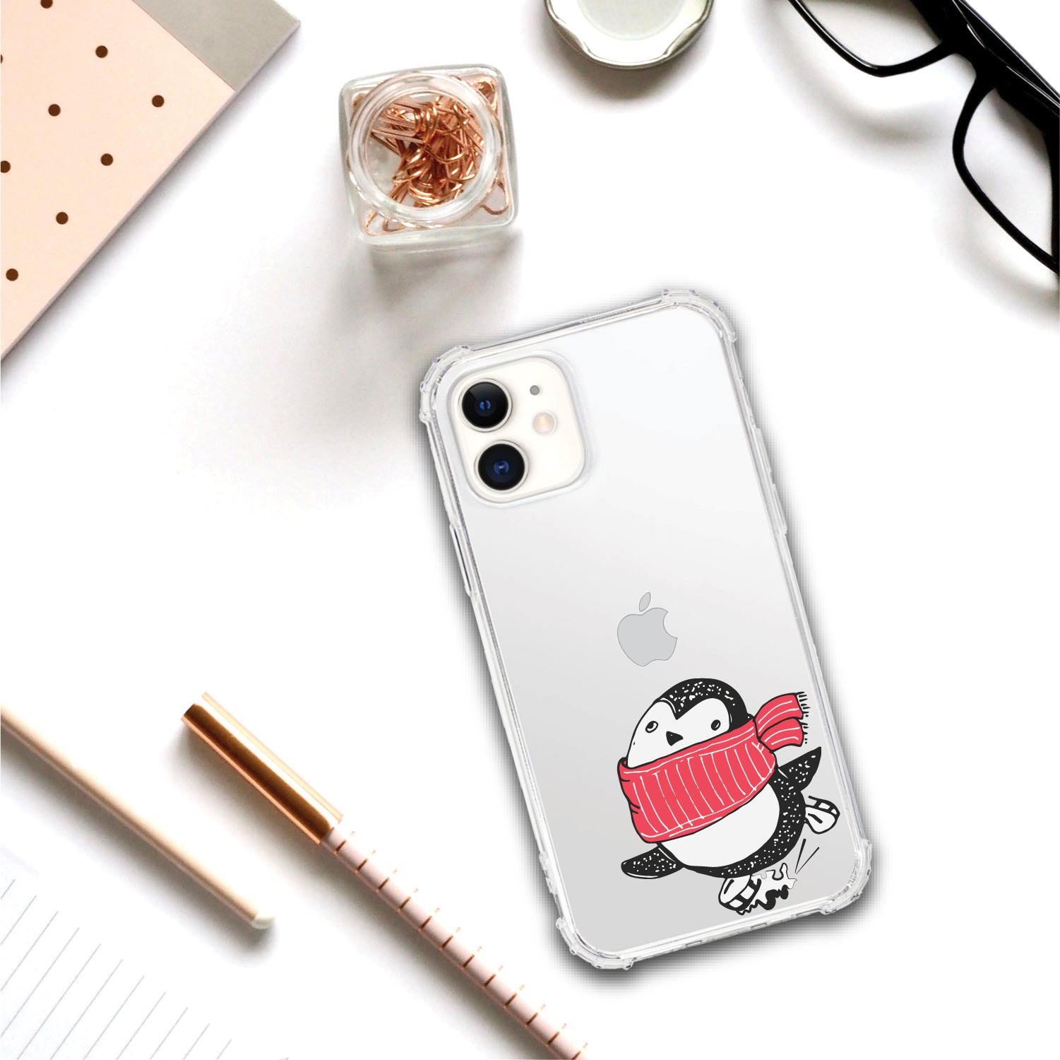 OTM Essentials | Skating Penguin Phone Case