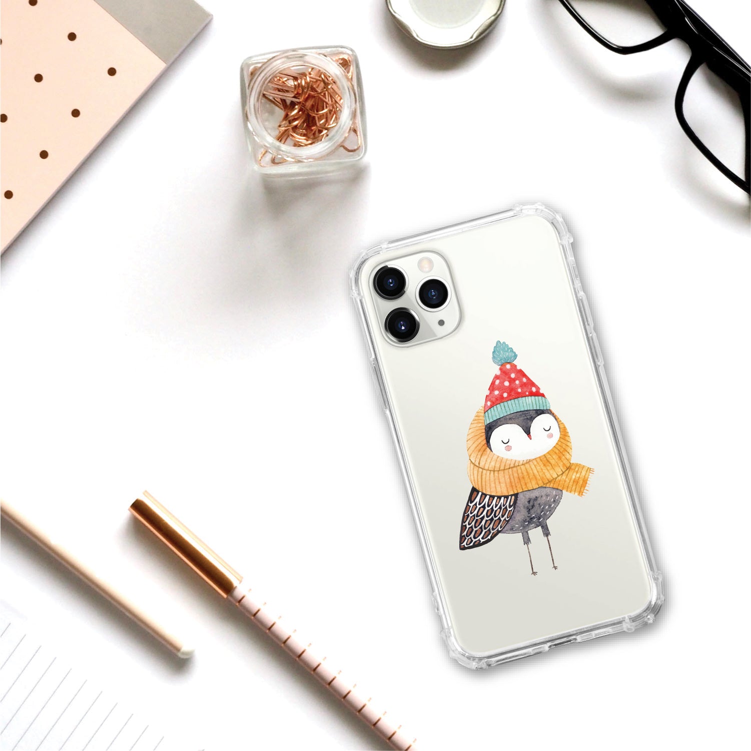 OTM Essentials | Winter Owl Phone Case