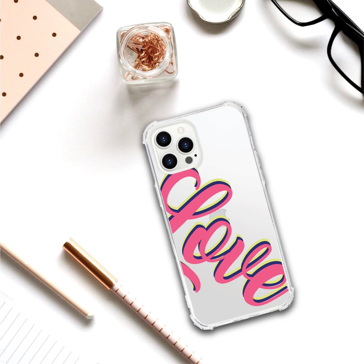 OTM Essentials | Neon Love Phone Case