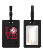University of Alabama Faux Leather Luggage Tag, Love