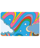 Prints Series Mouse Pad, Rainbow Swirls