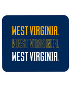 West Virginia University V2 Mousepad, Triple Wordmark V1