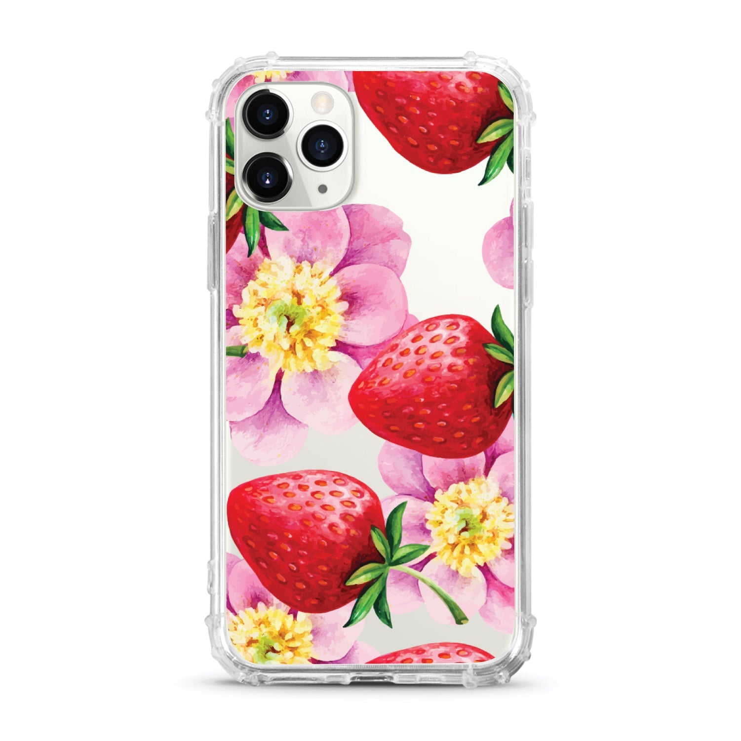 OTM Essentials | Strawberry Flowers Phone Case