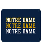 University of Notre Dame V2 Mousepad, Triple Wordmark V1