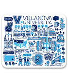 Villanova University, White Mousepad, Julia Gash Cityscape