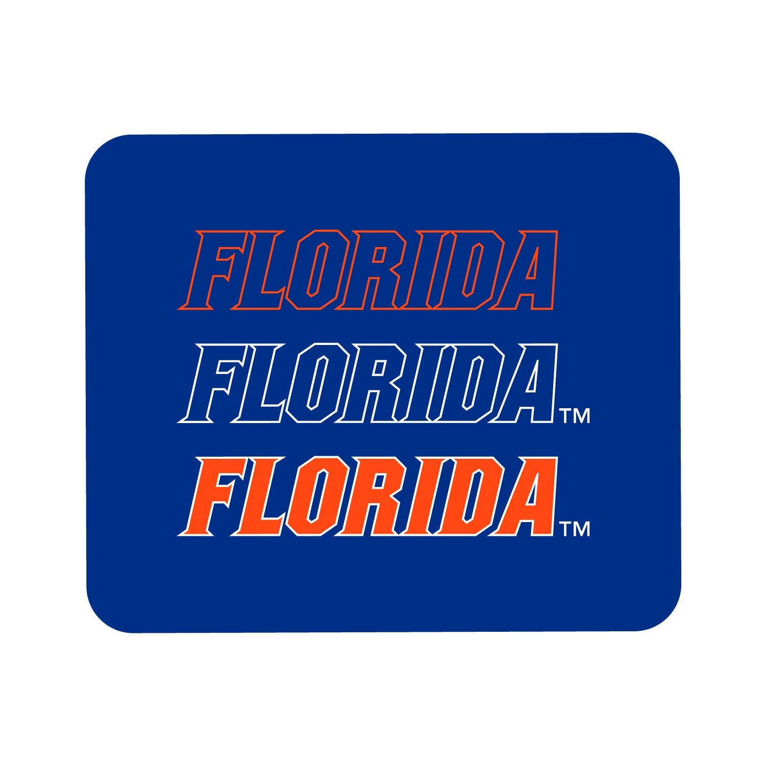 University of Florida Mousepad, Triple Wordmark V1
