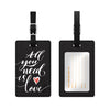 Luggage Tag, All You Need is Love