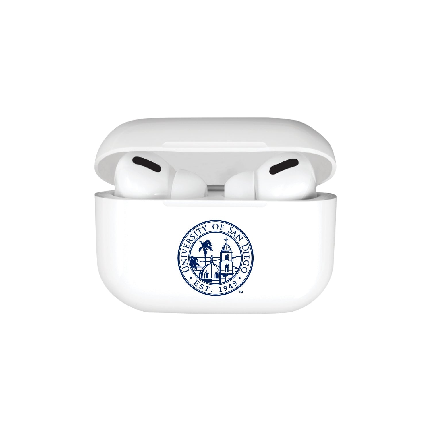 University of San Diego TPU Airpods Case
