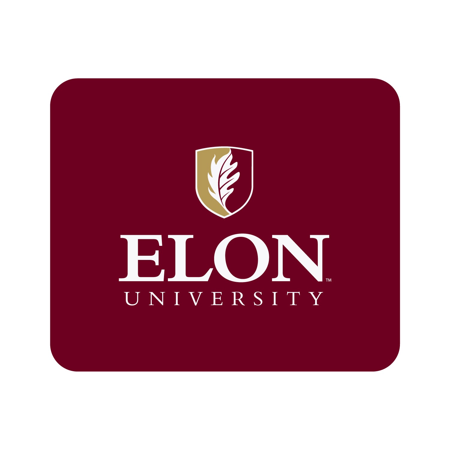 Mouse Pad, Fabric, Elon University