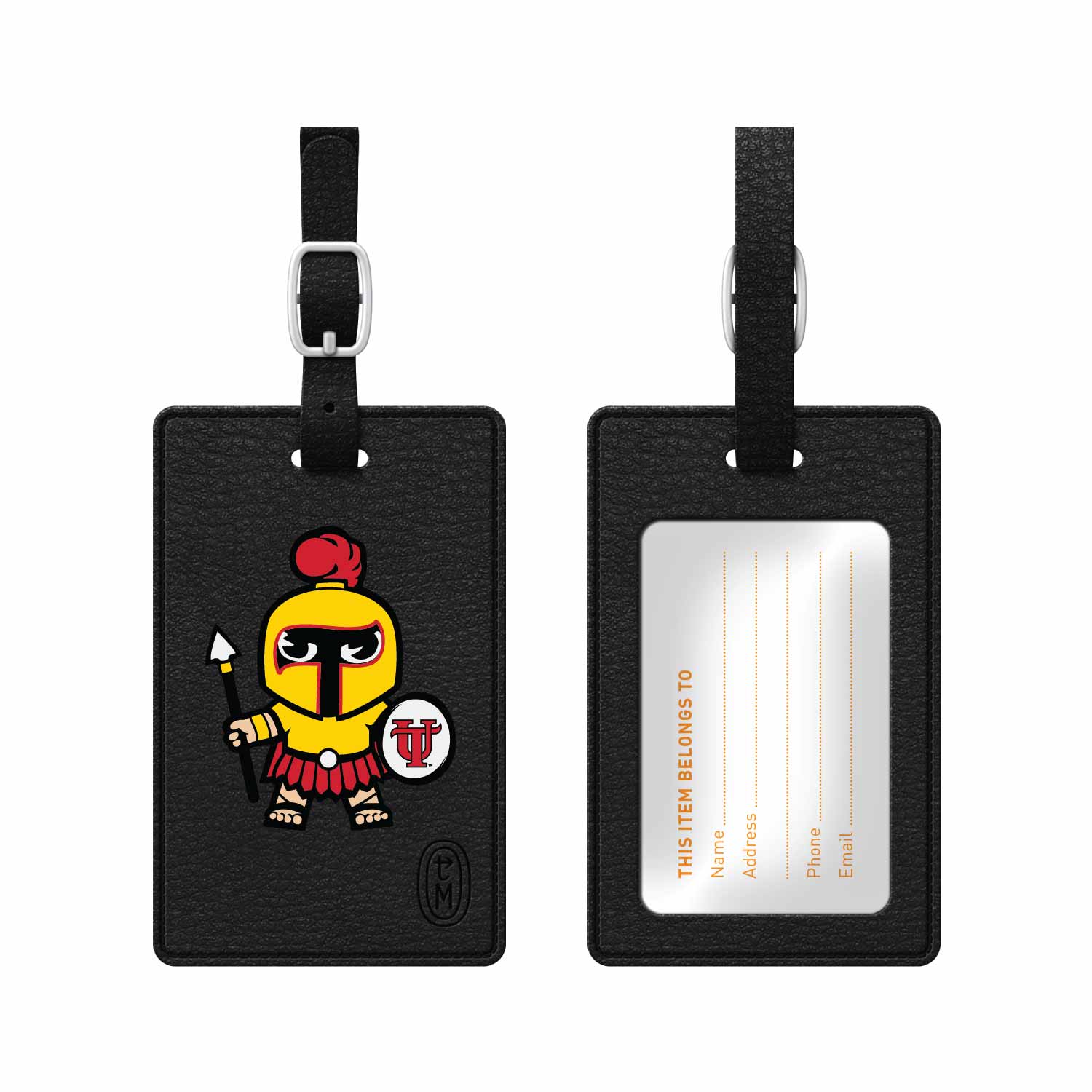 University of Tampa Faux Leather Luggage Tag, Tokyodachi Classic