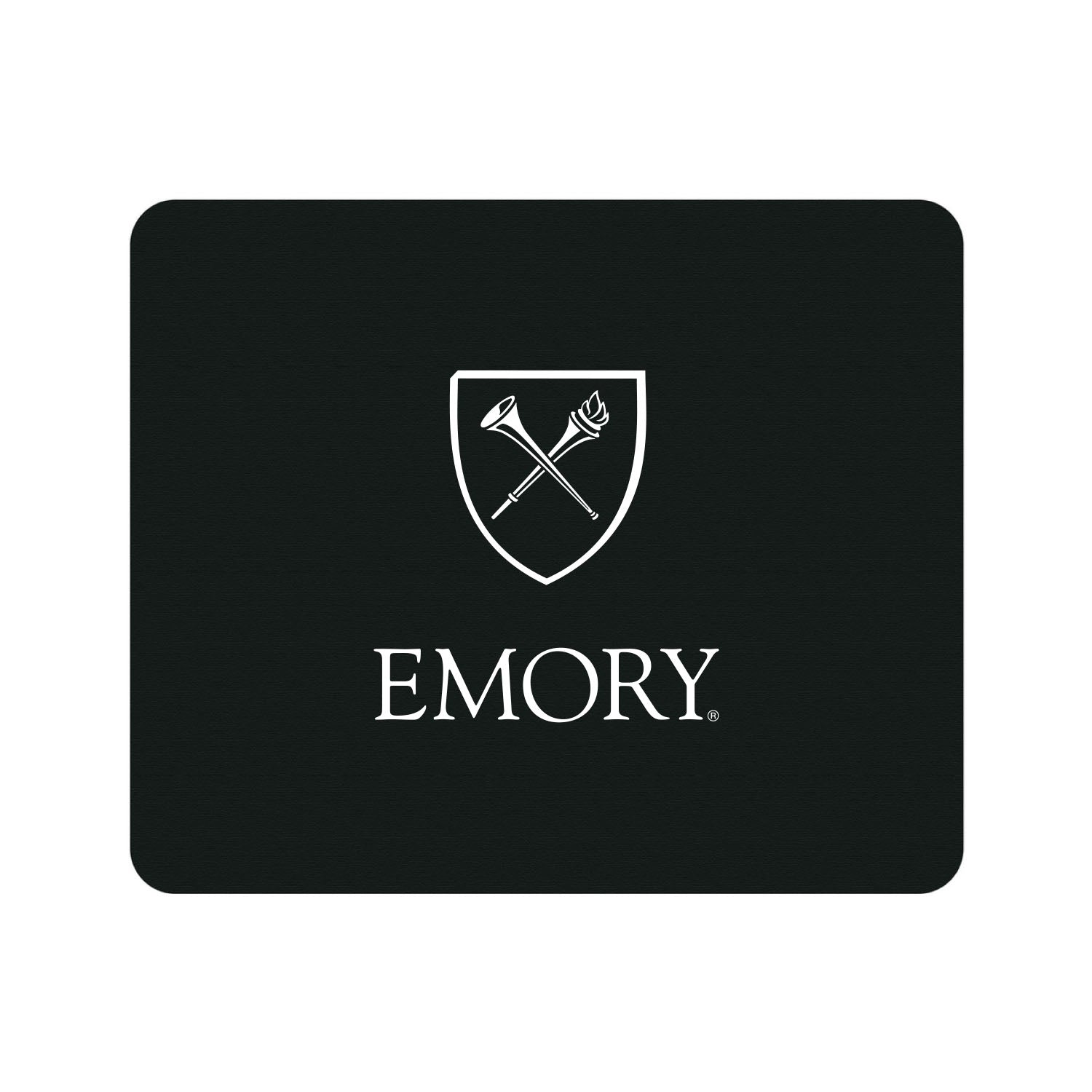 Emory University Black Mousepad, Classic V1