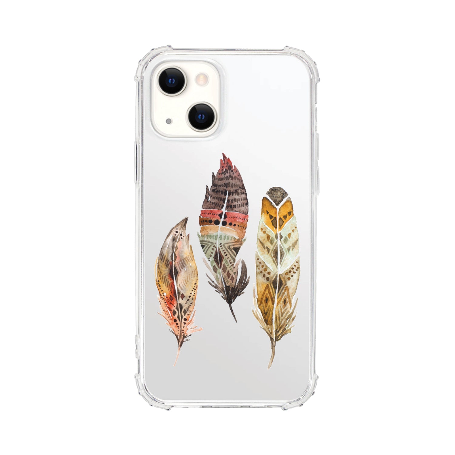 OTM Essentials | Triple Feathers Phone Case