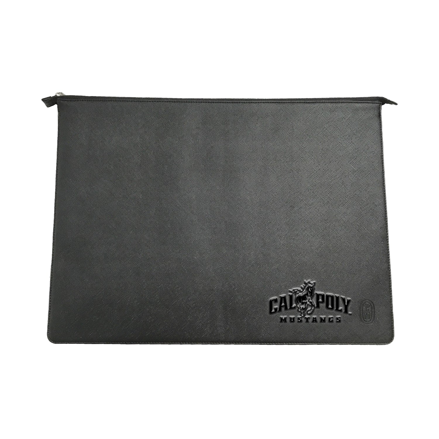 California Polytechnic State University Faux Leather Laptop Sleeve | O