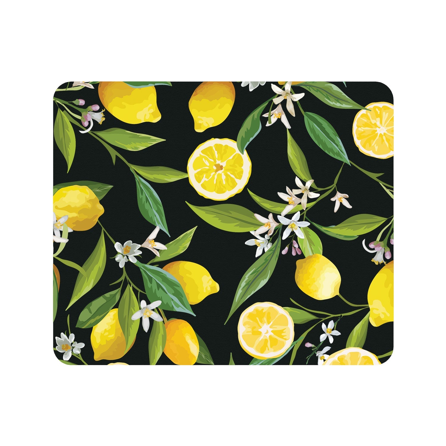 OTM Essentials Prints Series Mouse Pad, Lemon Love